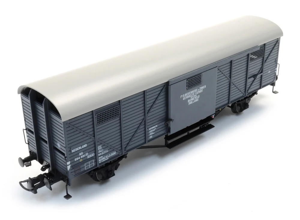 Artitec 20.312.01 - H0 - Gedeckter Güterwagen Hongaar 'Hühnerwagen', NS, Ep. III